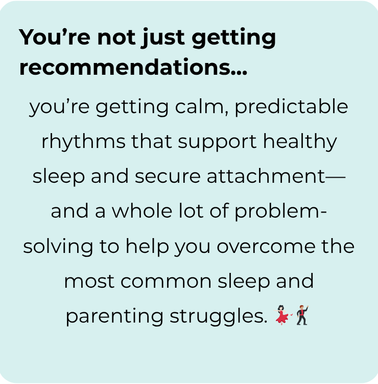 Why Your Baby or Toddler Isn’t Sleeping — Take the Free Sleep Quiz | Otterly Thriving Light blue box with black text.